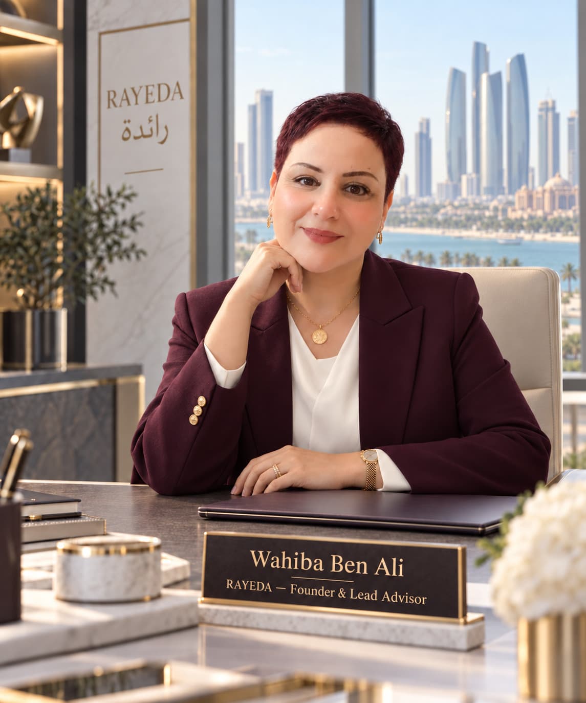 Wahiba Ben Ali, founder and lead advisor of RAYEDA